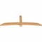 Ekena Millwork Bellingham Timber Gable Bracket, Western Red Cedar, 96"W x 32"H x 3 1/2"D x 5 1/2"F, 8/12 Pitch GBW096X32X0406BEL00SWR - alternate 5